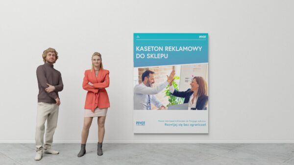 KASETON REKLAMOWY DO SKLEPÓW 1mx2m